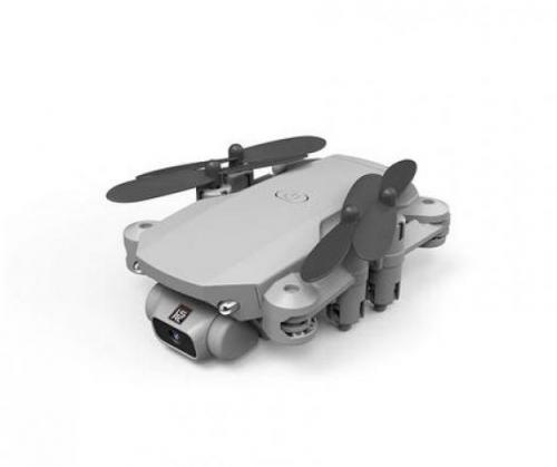Mini Drone 4K 1080P HD Cámara WiFi Fpv presión de aire mantenimiento de altitud negro y gris plegabl